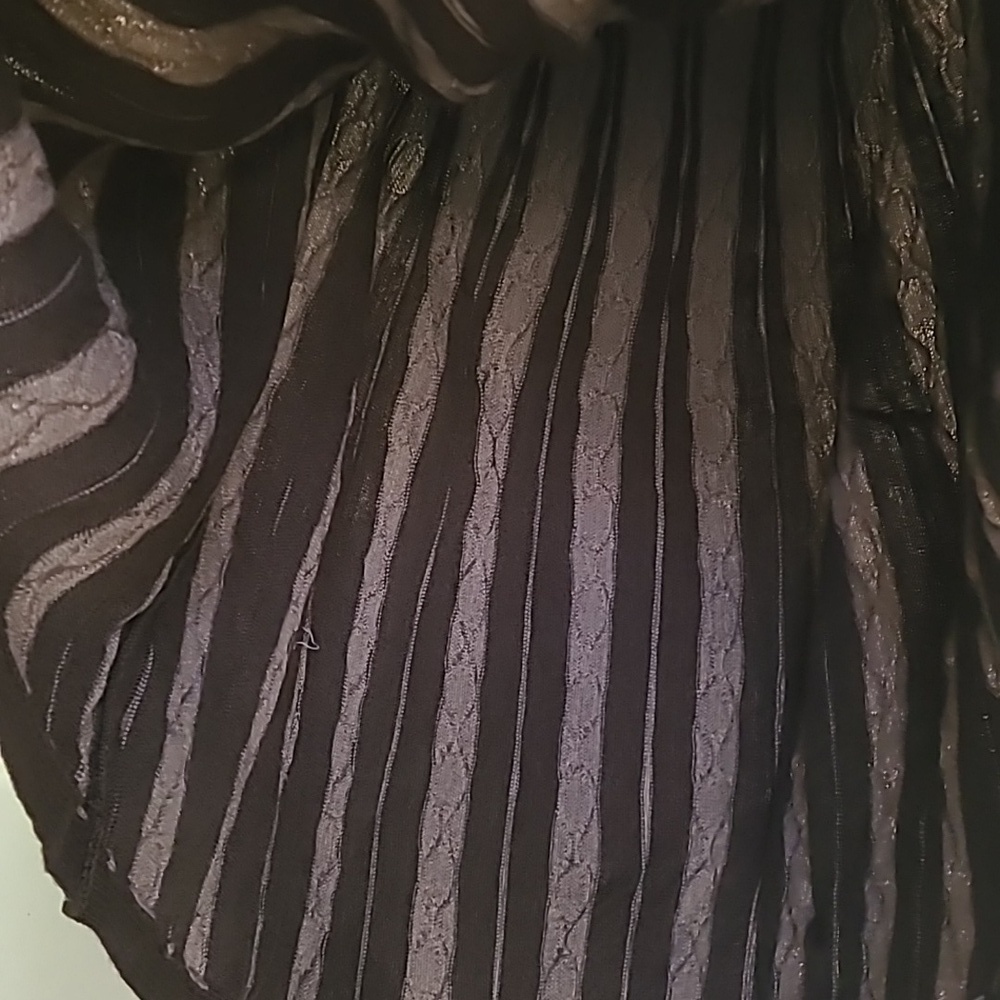 Y2K mossimo wool blend midi skirt Two toned browns designs size Small - Picture 11 of 16
